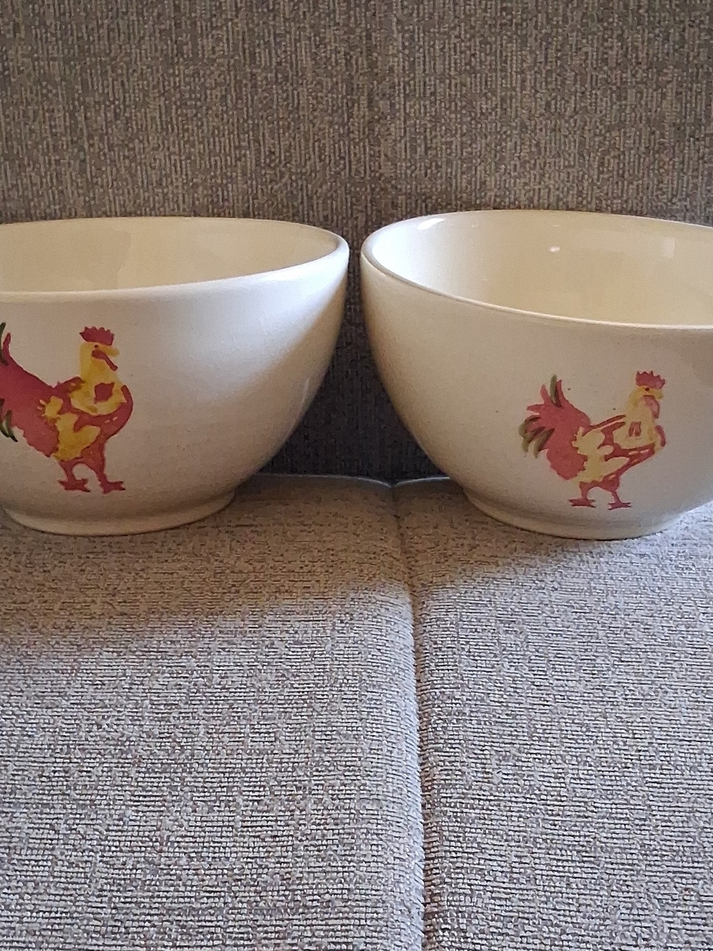 Set Of 2 Vintage World Market Bowls DECOR ONLY 6x3